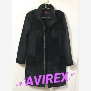 AVIREX - AVIREX BLACKBIRD スタンドジップジャケット ナイロン AVIREX - AVIREX BLACKBIRD スタンドジップジャケット ナイロン