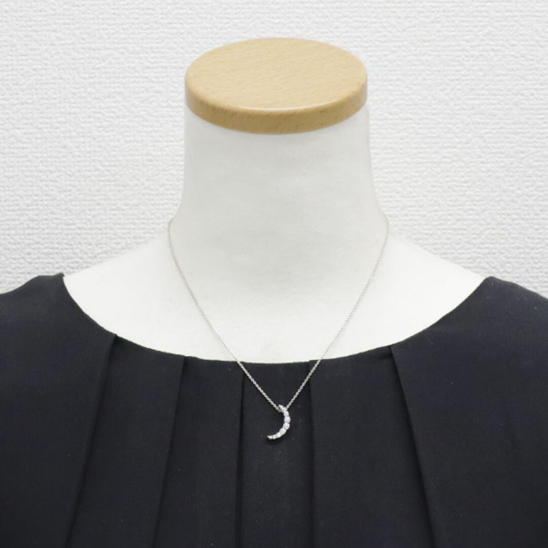 ミキモト K18WG ダイヤモンド ペンダントネックレス 0.35ct ミキモト K18WG ダイヤモンド ペンダントネックレス 0.35ct