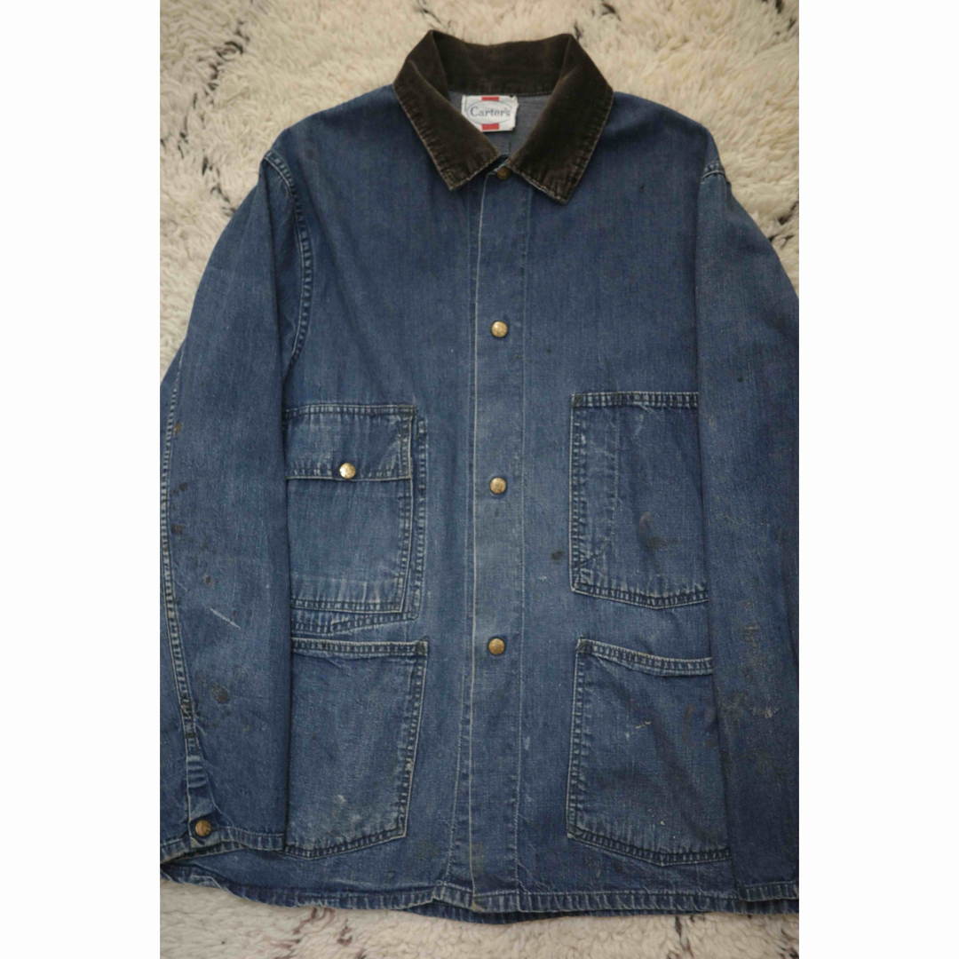 carter's - vintage Carter's デニムカバーオール 40s 50sの通販 carter's - vintage Carter's デニムカバーオール 40s 50sの通販