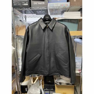 COMOLI - COMOLI カーフスキンジップショートジャケットの通販 COMOLI - COMOLI カーフスキンジップショートジャケットの通販