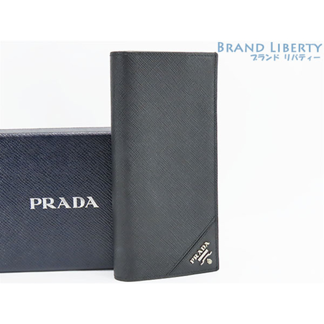 PRADA - 超美品 プラダ サフィアーノ メタル 二つ折り長財布 PRADA - 超美品 プラダ サフィアーノ メタル 二つ折り長財布