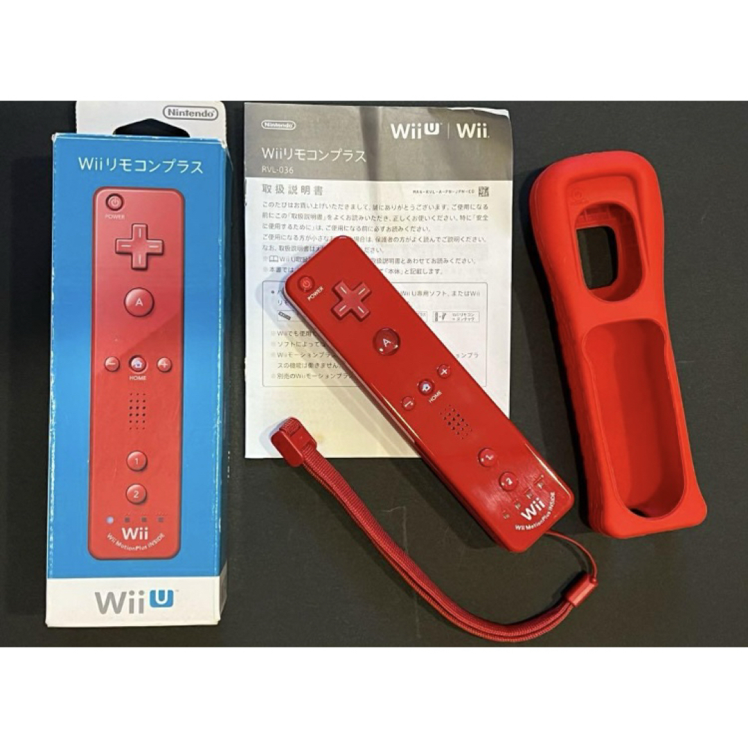 Wii U - 任天堂 Wii リモコンプラス 赤の通販 by ごんちゃんず Wii U - 任天堂 Wii リモコンプラス 赤の通販 by ごんちゃんず