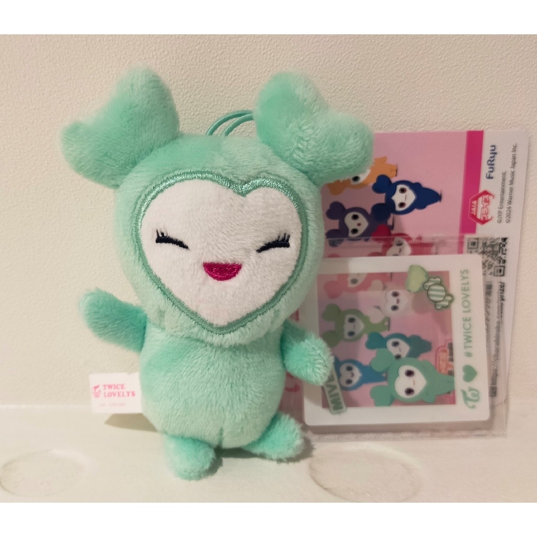 ✳TWICE LOVERYS チャーム付きマスコット GIGO限定 ミナ✳ エンタメ/ホビーのタレントグッズ(アイドルグッズ)の商品写真