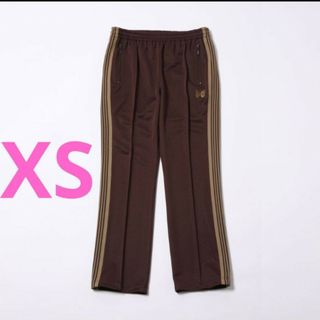 Needles トラックパンツ ナロー ブラウン Mサイズ ベージュ Needles トラックパンツ ナロー ブラウン Mサイズ ベージュ