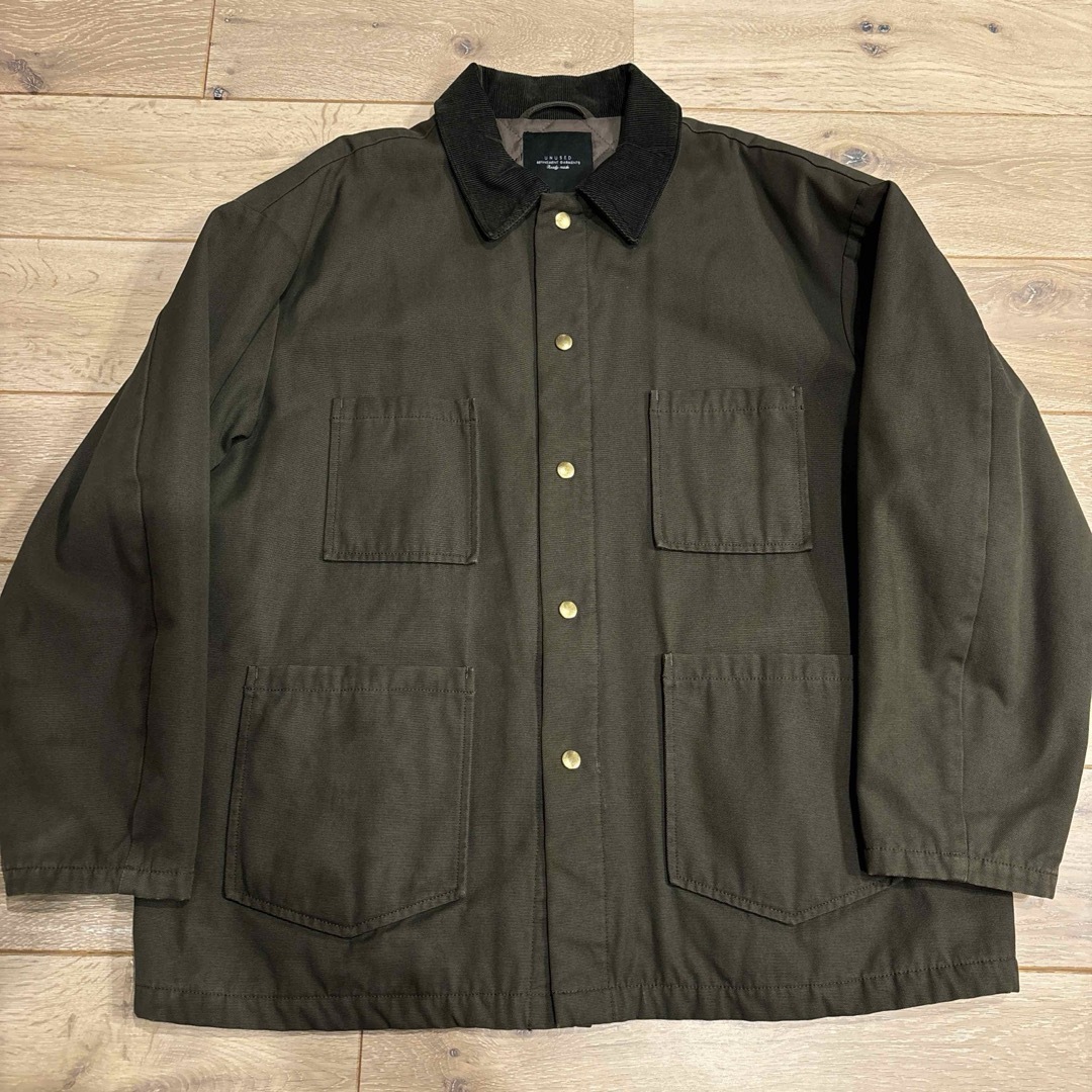 UNUSED US1317アンユーズド カバーオールダックジャケット OLIVE UNUSED US1317アンユーズド カバーオールダックジャケット OLIVE