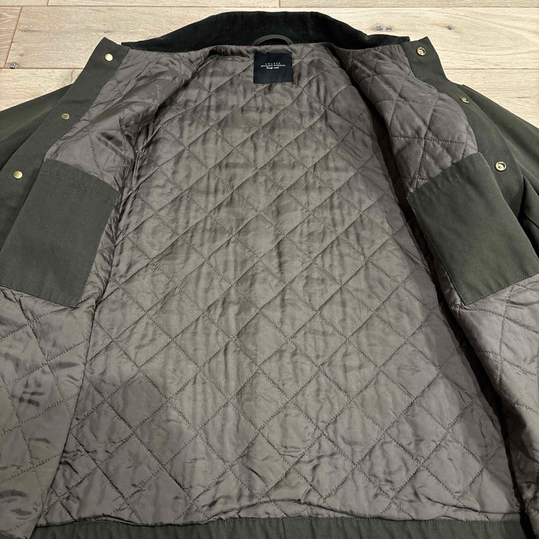 UNUSED US1317アンユーズド カバーオールダックジャケット OLIVE UNUSED US1317アンユーズド カバーオールダックジャケット OLIVE