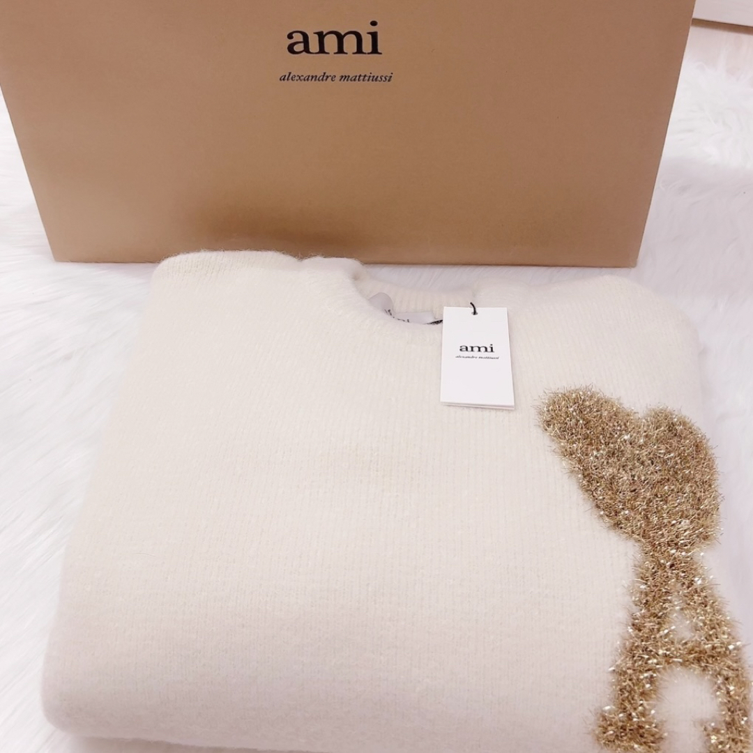 ami - アミパリス AMI DE COEUR セーターの通販 by ❤︎プロフ ami - アミパリス AMI DE COEUR セーターの通販 by ❤︎プロフ
