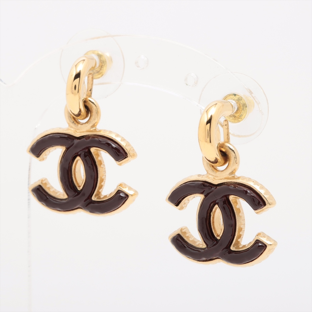 CHANEL - シャネル ココマーク GP  ゴールド レディース ピアス