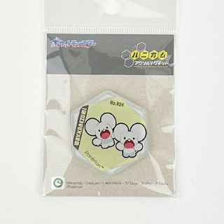 ポケモン(ポケモン)のポケットモンスター ワッカネズミ ハニカムアクリルマグネットvol.5 日本製 ポケモン(日用品/生活雑貨)