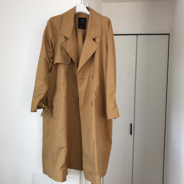 W Closet 新品 トレンチコート スプリングコート ダブルクローゼット キャメル の通販 By Okayumam ダブルクローゼット ならラクマ