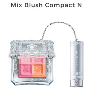 ジルスチュアート(JILLSTUART)の【新品❤︎未使用】箱付き ジルスチュアート ミックスブラッシュコンパクトN(チーク)