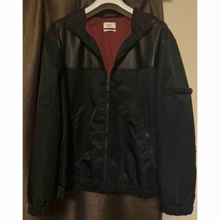 Bally - ☆美品☆バリー スエードレザージャケット 切替 ニット Bally - ☆美品☆バリー スエードレザージャケット 切替 ニット