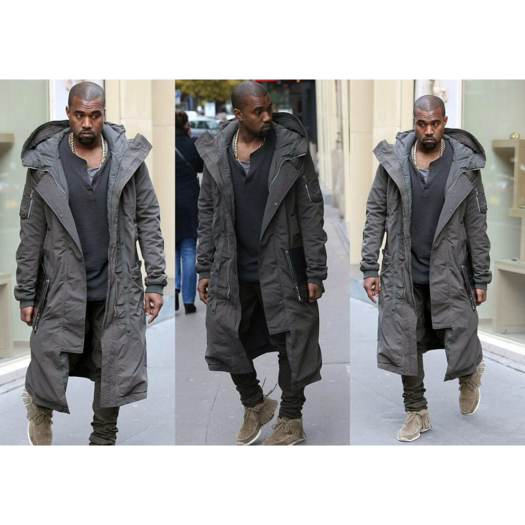 Rick Owens DRKSHDW Kanye West着用 モッズコート Rick Owens DRKSHDW Kanye West着用 モッズコート