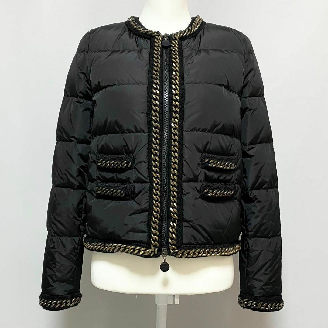 MONCLER - MONCLER / BERGENIE ダウンジャケット サイズ00 ブラック