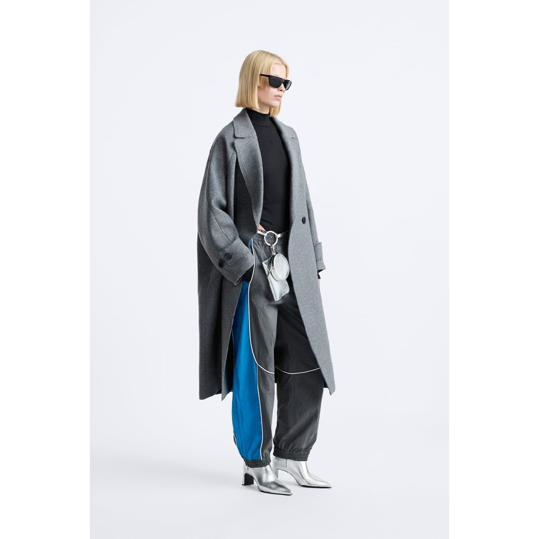 ZARA - ZARA エルボーパッチ ウールブレザー XSサイズ ブラウン ZARA - ZARA エルボーパッチ ウールブレザー XSサイズ ブラウン