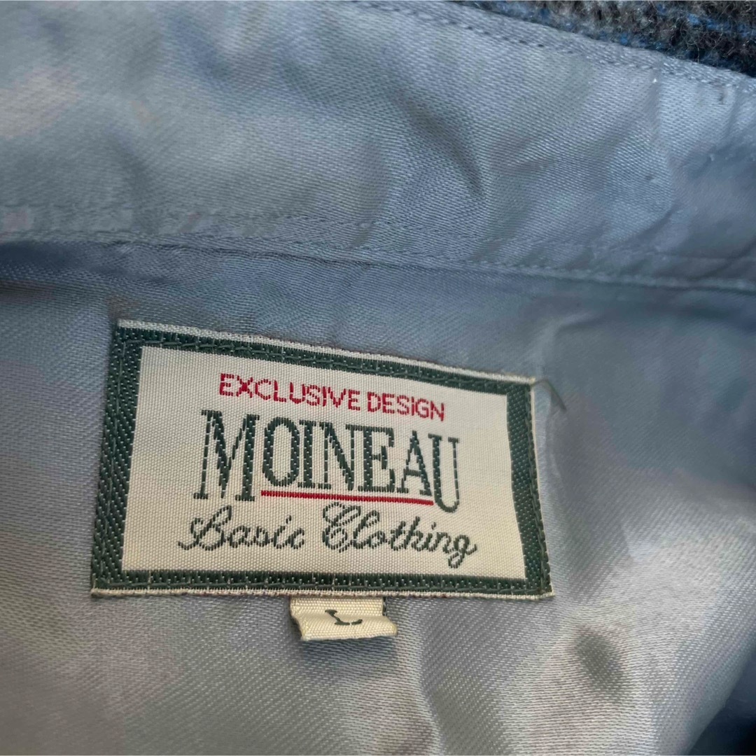 90s MOINEAU オンブレチェック ウールネルシャツの通販 by 90s MOINEAU オンブレチェック ウールネルシャツの通販 by