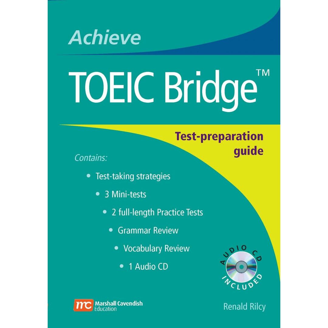 Achieve TOEIC Bridge? Text (302 pp) with Audio CD (1) エンタメ/ホビーの本(語学/参考書)の商品写真