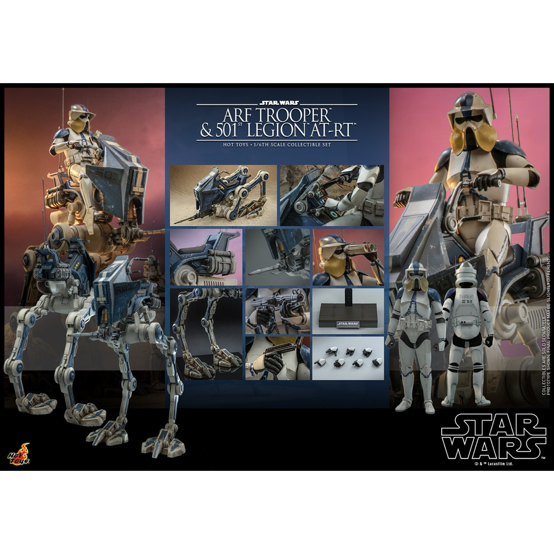 スターウォーズ ホットトイズ クローンウォーズ AT-RT 501大隊 スターウォーズ ホットトイズ クローンウォーズ AT-RT 501大隊