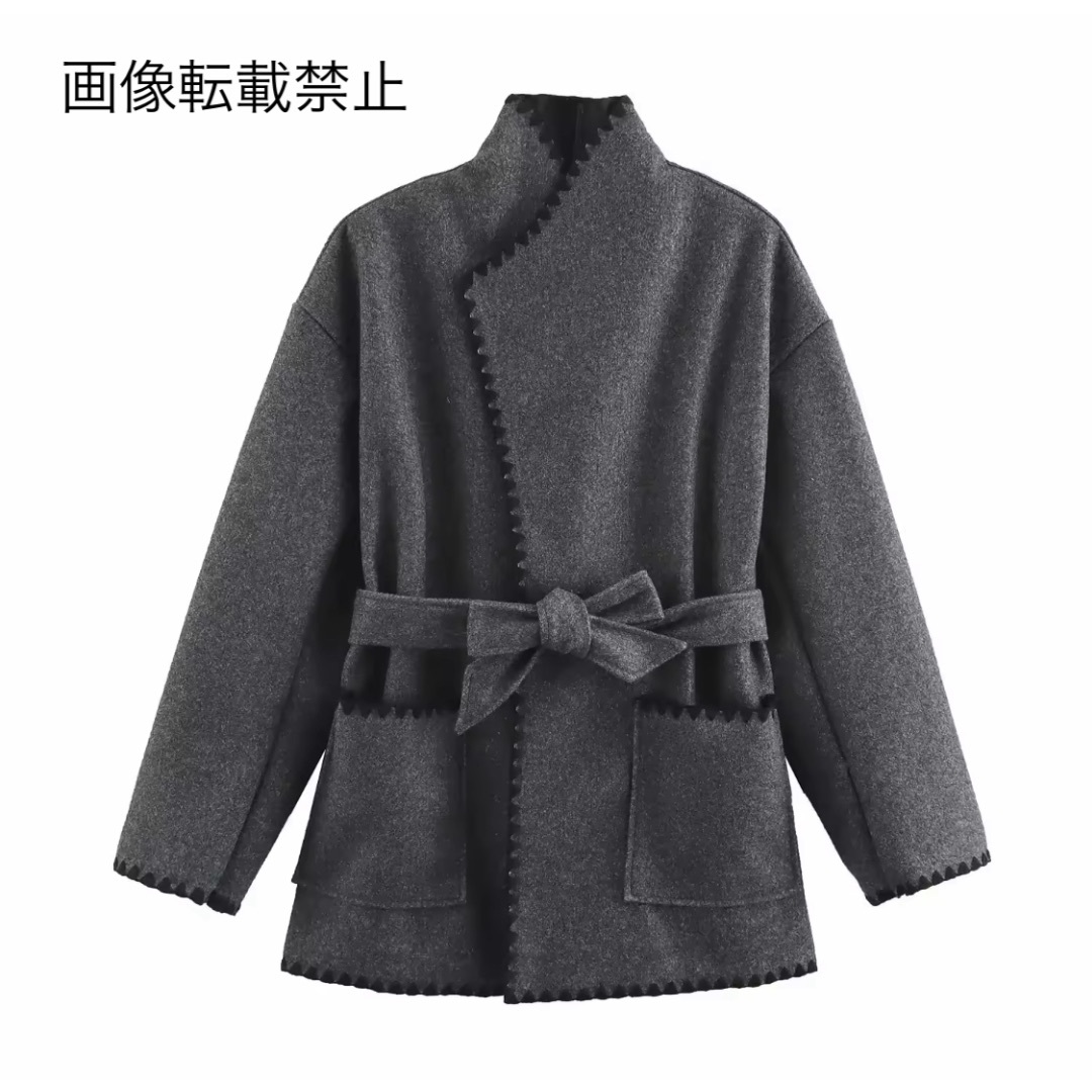 12月新作16070◆ガウンコート