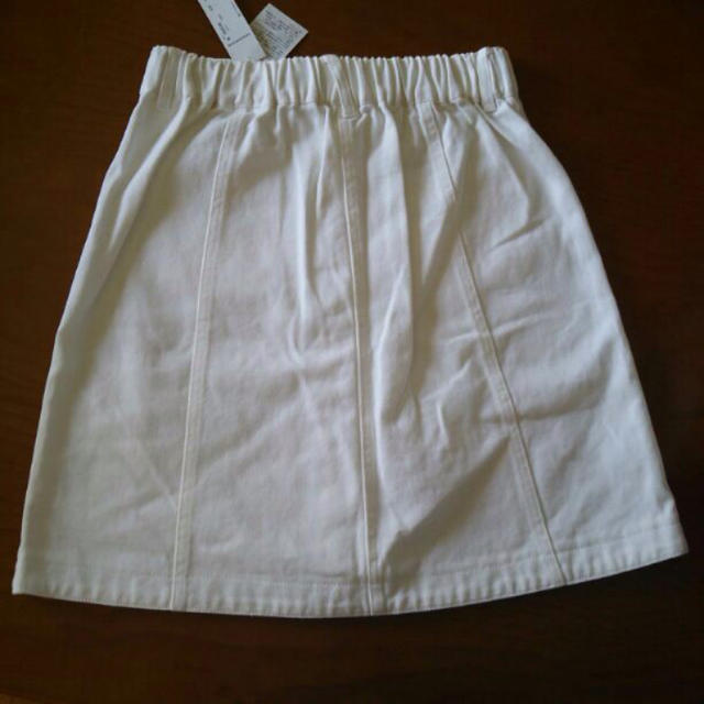 NICE CLAUP(ナイスクラップ)の新品♡ナイスクラップ♡コットンスカート♡ホワイト レディースのスカート(ミニスカート)の商品写真