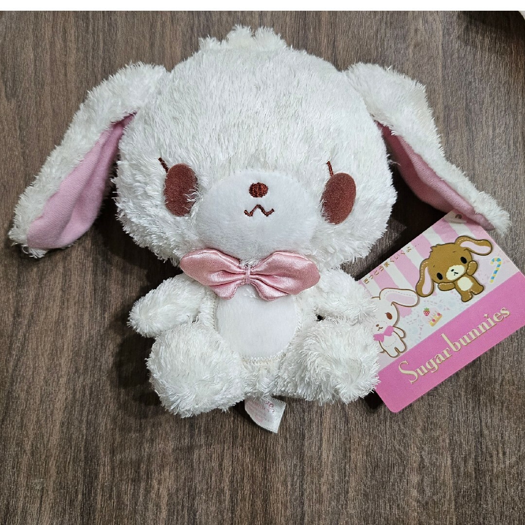 サンリオ Sanrio シュガーバニーズ しろうさ ぬいぐるみ 希少 サンリオ Sanrio シュガーバニーズ しろうさ ぬいぐるみ 希少