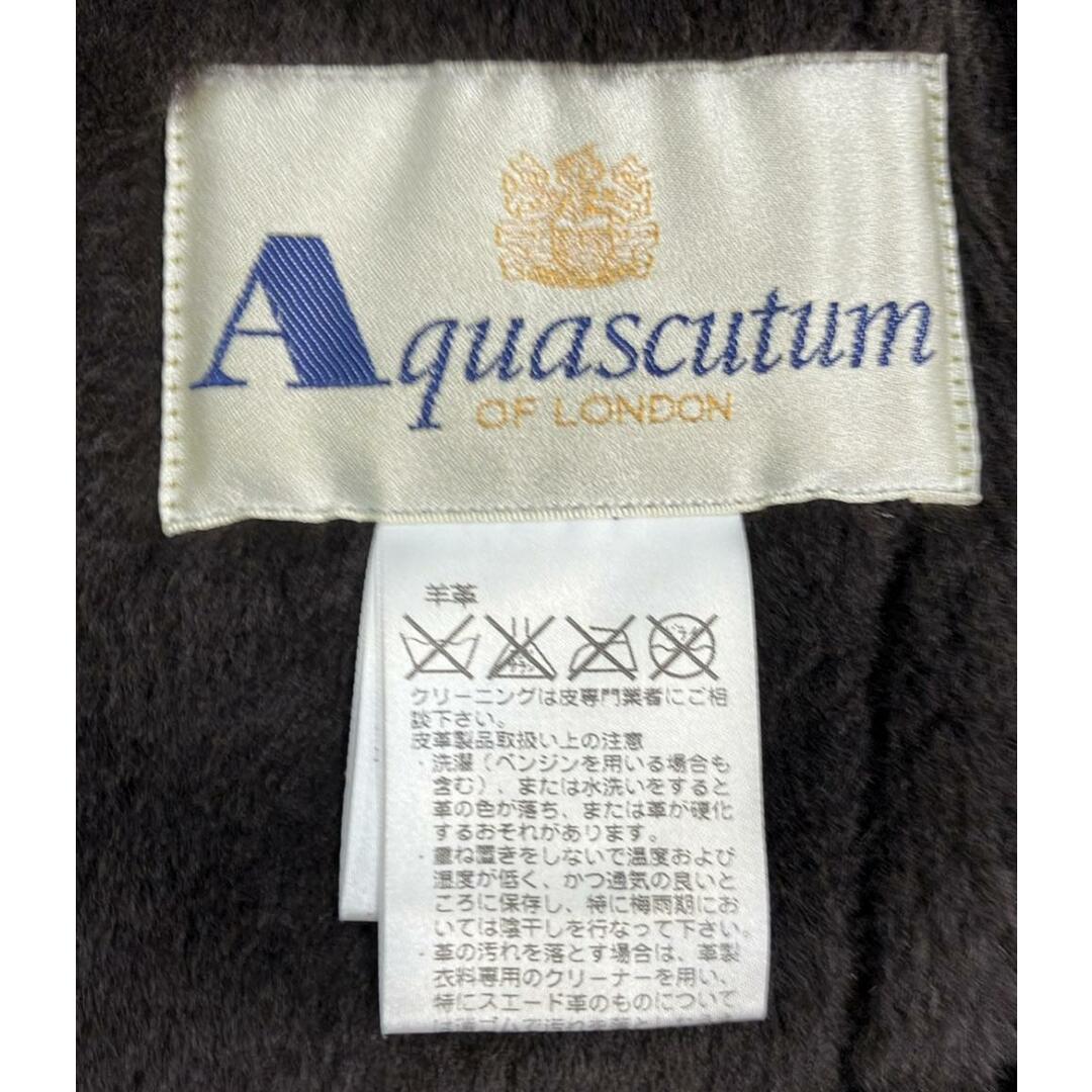 AQUA SCUTUM - アクアスキュータム Aquascutum ムートンコート AQUA SCUTUM - アクアスキュータム Aquascutum ムートンコート