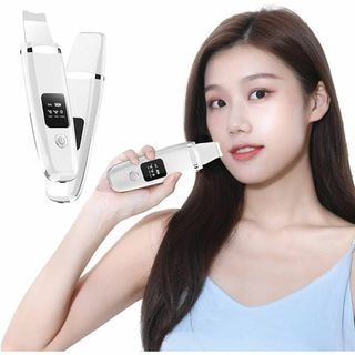 ❤️大特価❤️ウォーターピーリング 超音波振動 ピーリングイオン導出 イオン導入(洗顔料)