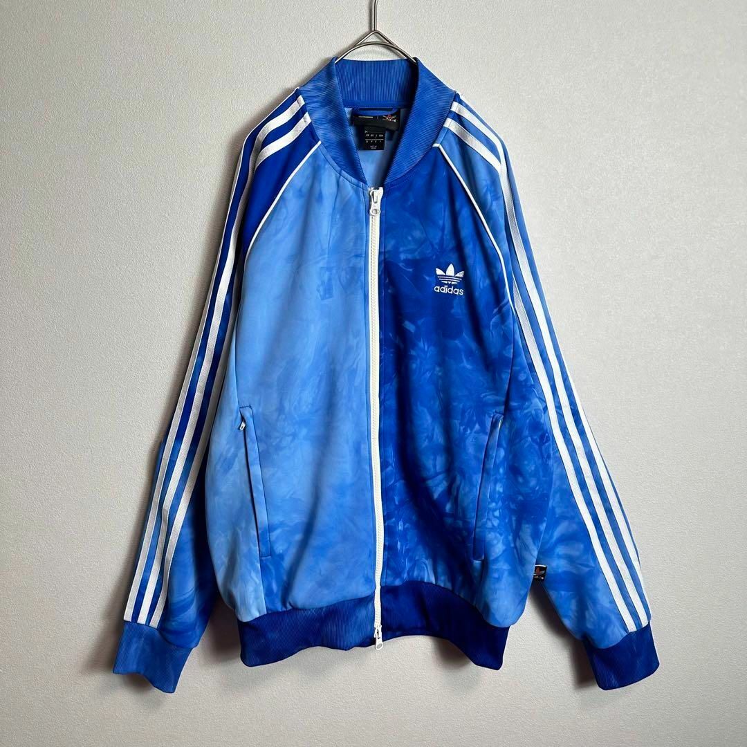 adidas× Pharrell williamsコラボSST ジャージ 青 L adidas× Pharrell williamsコラボSST ジャージ 青 L