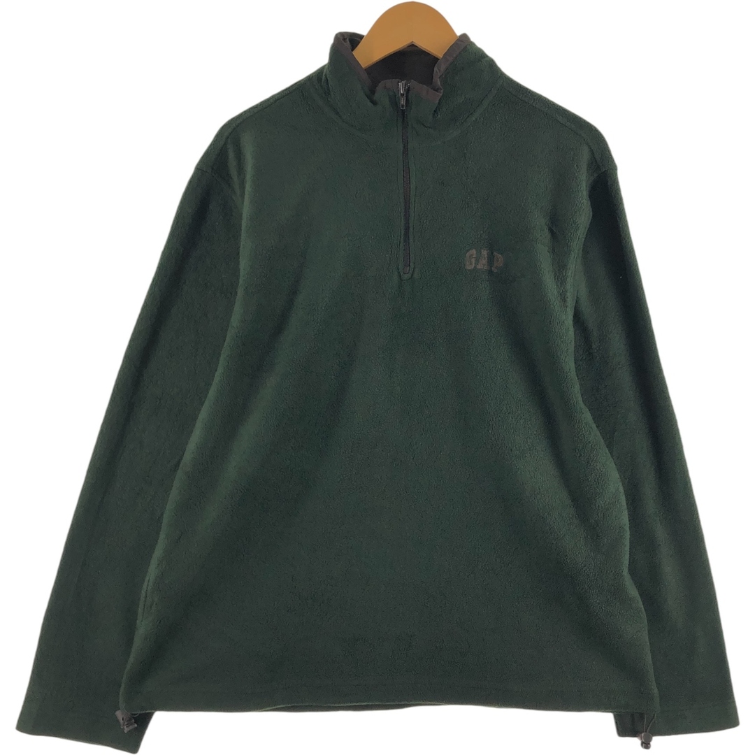 古着 ギャップ GAP ハーフジップ フリースプルオーバー メンズXL 古着 ギャップ GAP ハーフジップ フリースプルオーバー メンズXL