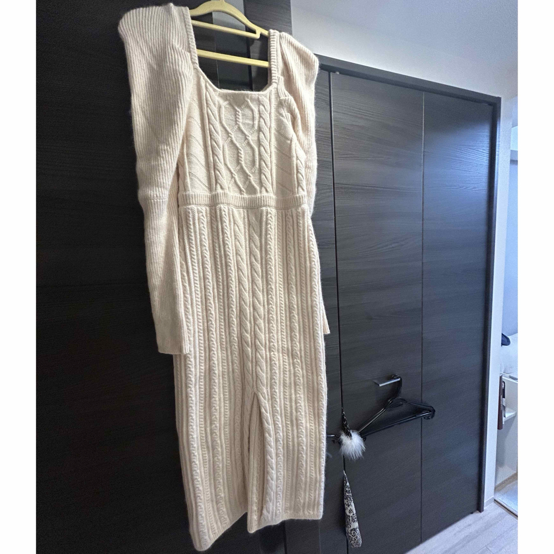 Her lip to - herlipto Bambina Cable Knit Dressの通販 by shop Her lip to - herlipto Bambina Cable Knit Dressの通販 by shop