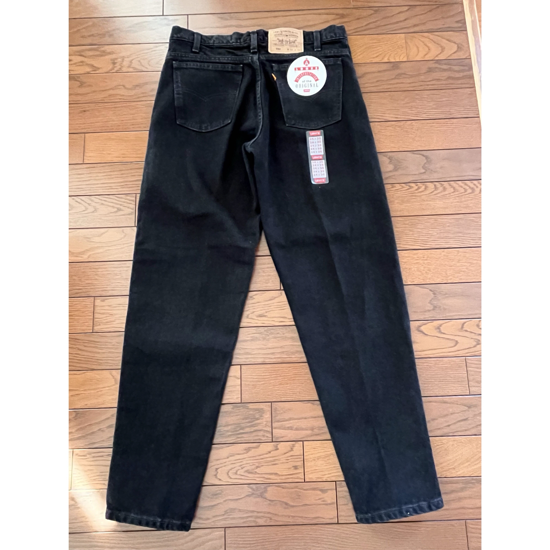 Levi's - 貴重!DEAD STOCK Levi's 550 ブラックデニム Levi's - 貴重!DEAD STOCK Levi's 550 ブラックデニム