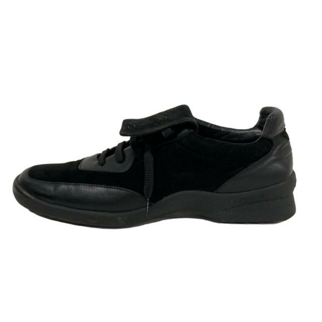 CHANEL(シャネル) スニーカー 40 レディース - 黒 インソール CHANEL(シャネル) スニーカー 40 レディース - 黒 インソール