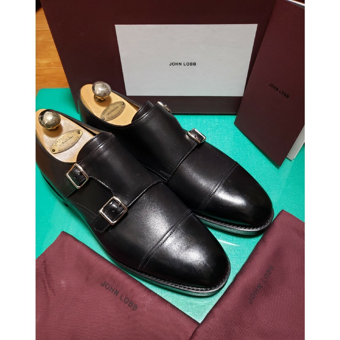 未使用 】ジョンロブ JOHN LOBB WILLIAM ウィリアム 黒 7E 未使用 】ジョンロブ JOHN LOBB WILLIAM ウィリアム 黒 7E