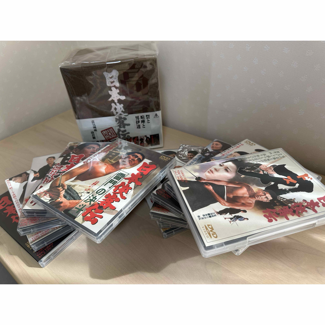日本侠客伝★BOX★DVD★高倉健★鶴田浩二★藤純子★松方弘樹★若山富三郎★