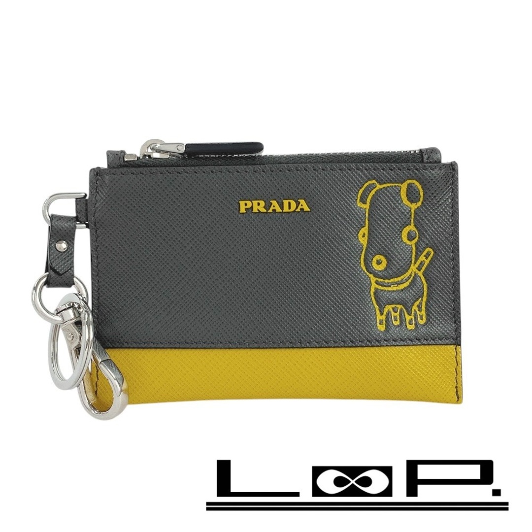 PRADA - ◇SALE◇ □未使用□ プラダ コインケース キーリング PRADA - ◇SALE◇ □未使用□ プラダ コインケース キーリング