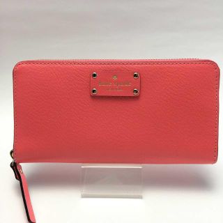 ケイトスペードニューヨーク(kate spade new york)の【新品同様・正規品】ケイトスペード ラウンドファスナー長財布(財布)