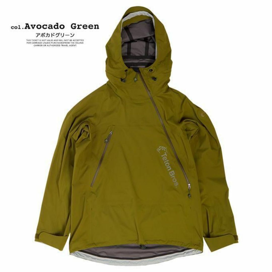 定価5.4万】ティートンブロス ツルギジャケット アボカド 定価5.4万】ティートンブロス ツルギジャケット アボカド