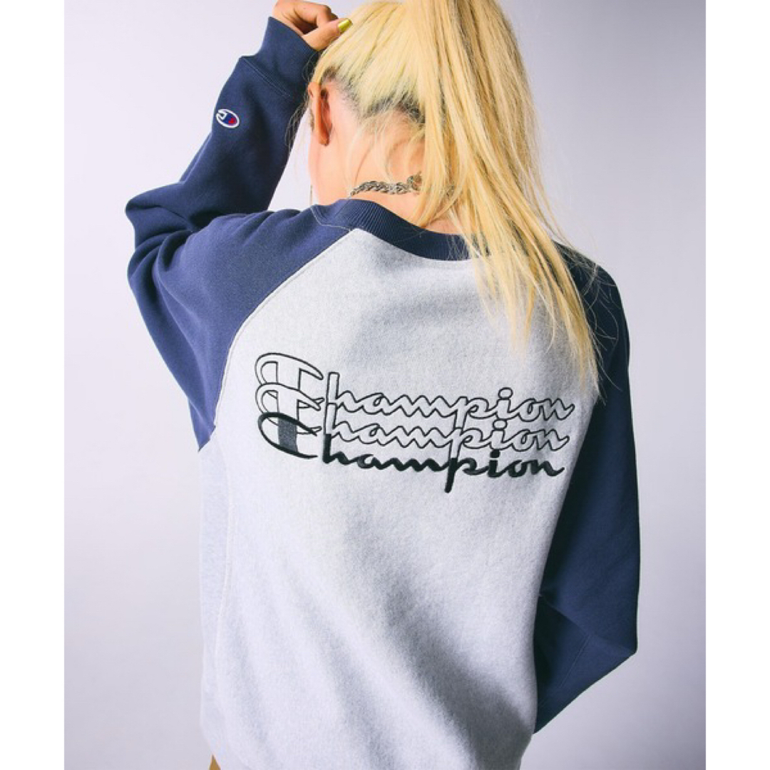 今季完売品 X-girl × Champion コラボ スウェット トレーナー 今季完売品 X-girl × Champion コラボ スウェット トレーナー