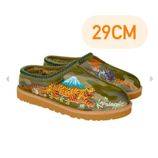 PALACE - PALACE UGG TASMAN SLIPPER OLIVE