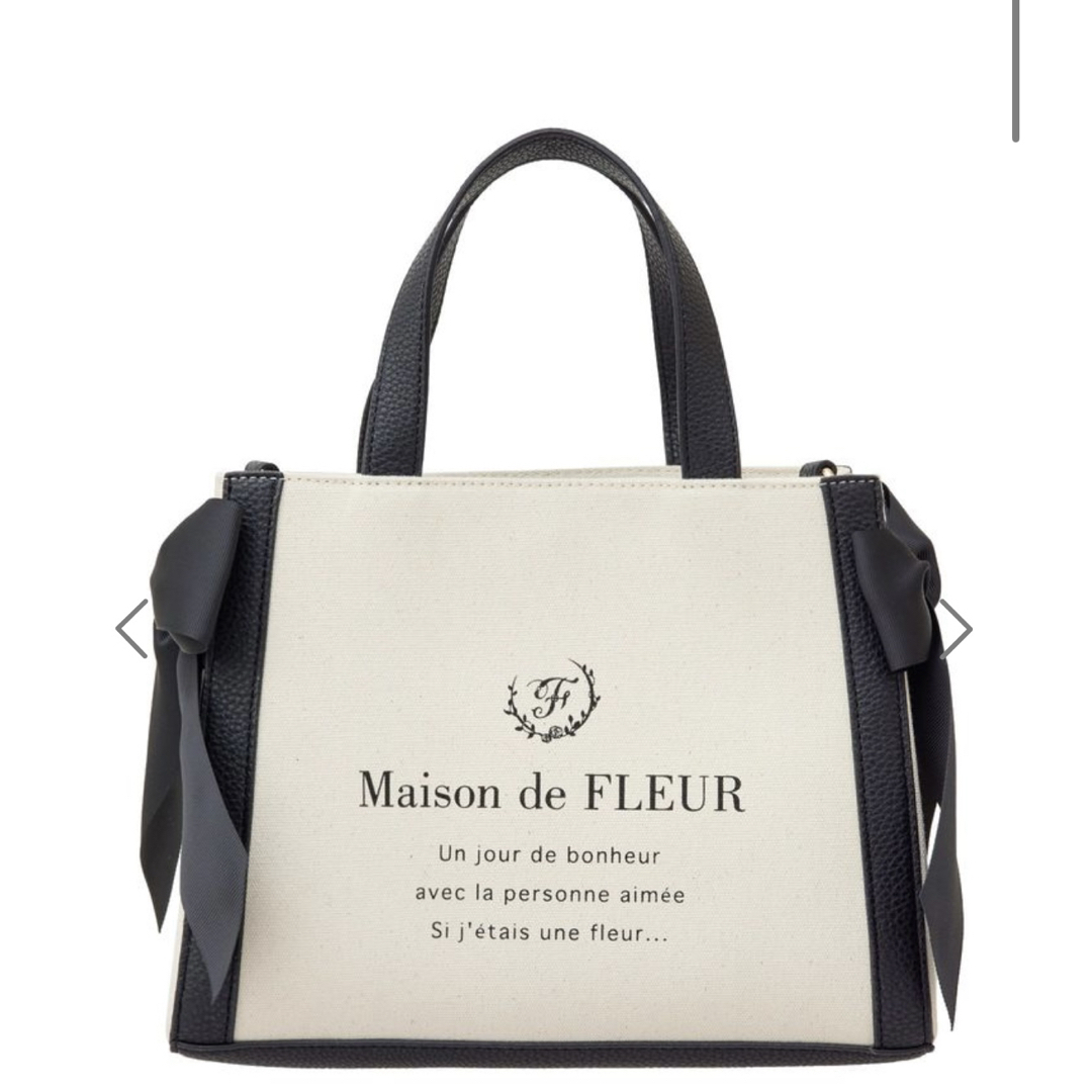 Maison de FLEUR - メゾンドフルールトートバッグ メゾンド Maison de FLEUR - メゾンドフルールトートバッグ メゾンド