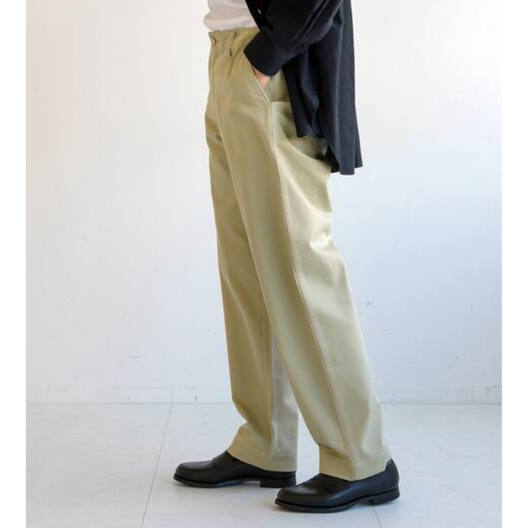 オーラリー ワイドチノパンツ AURALEE WASHED FINX LIGHT オーラリー ワイドチノパンツ AURALEE WASHED FINX LIGHT