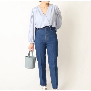 ユーバイスピックアンドスパン(U by SPICK&SPAN)のU by SPICK&SPAN カシュクールボディスーツ　(カットソー(長袖/七分))