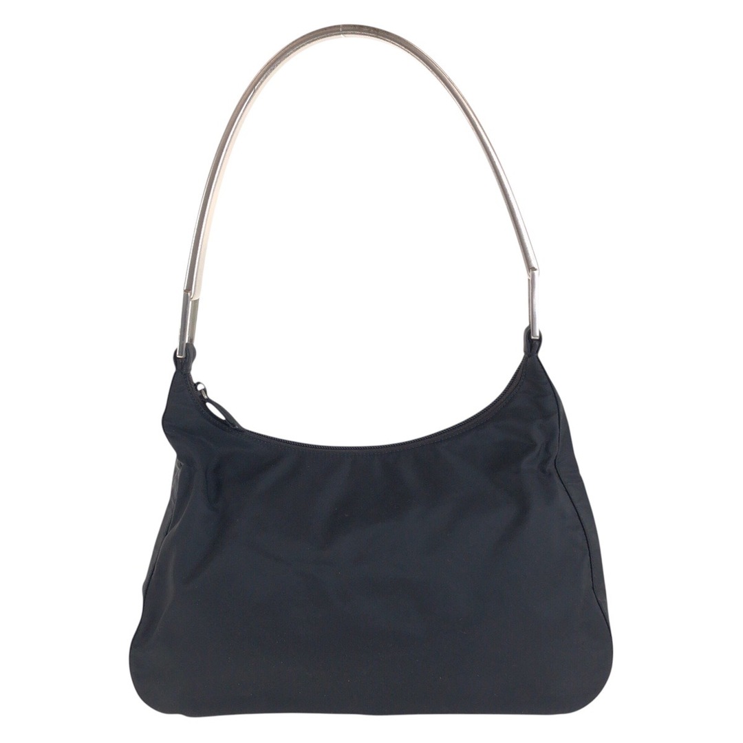美品 PRADA プラダ テスート 三角ロゴプレート ブラック 黒 美品 PRADA プラダ テスート 三角ロゴプレート ブラック 黒
