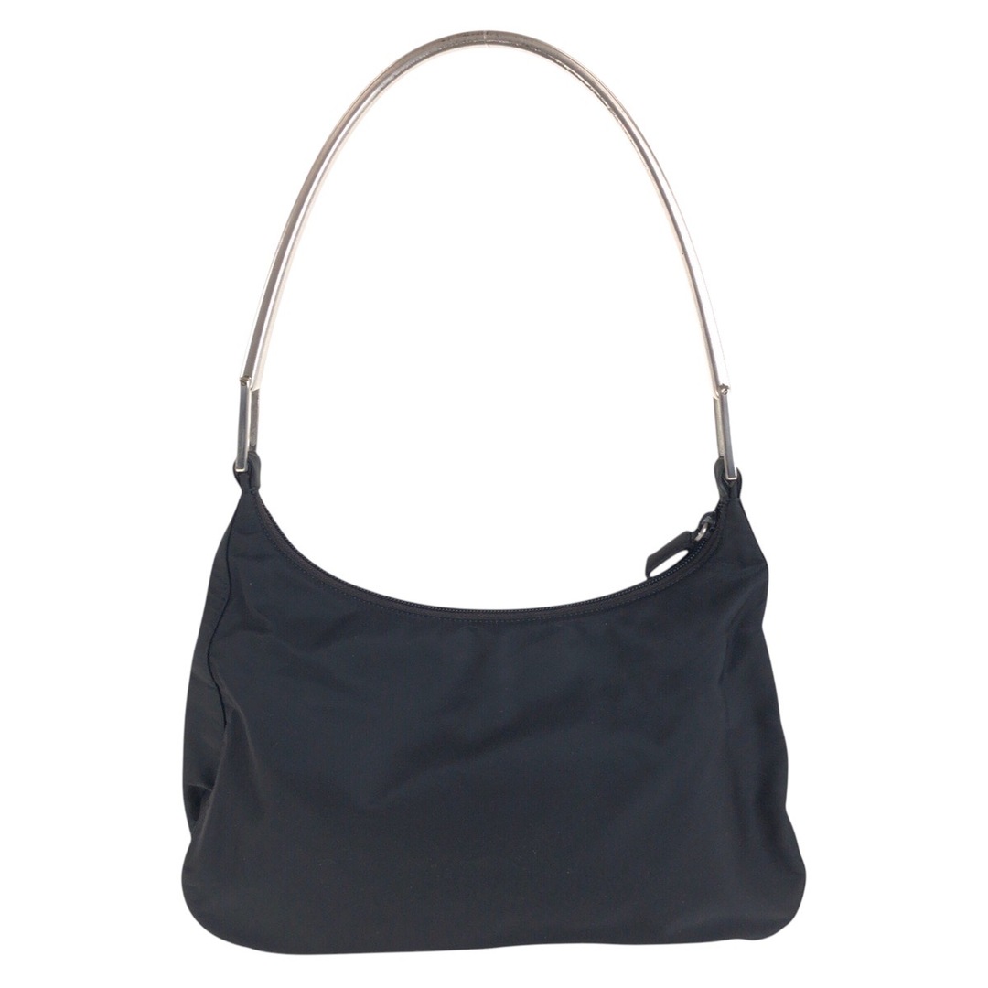 美品 PRADA プラダ テスート 三角ロゴプレート ブラック 黒 美品 PRADA プラダ テスート 三角ロゴプレート ブラック 黒