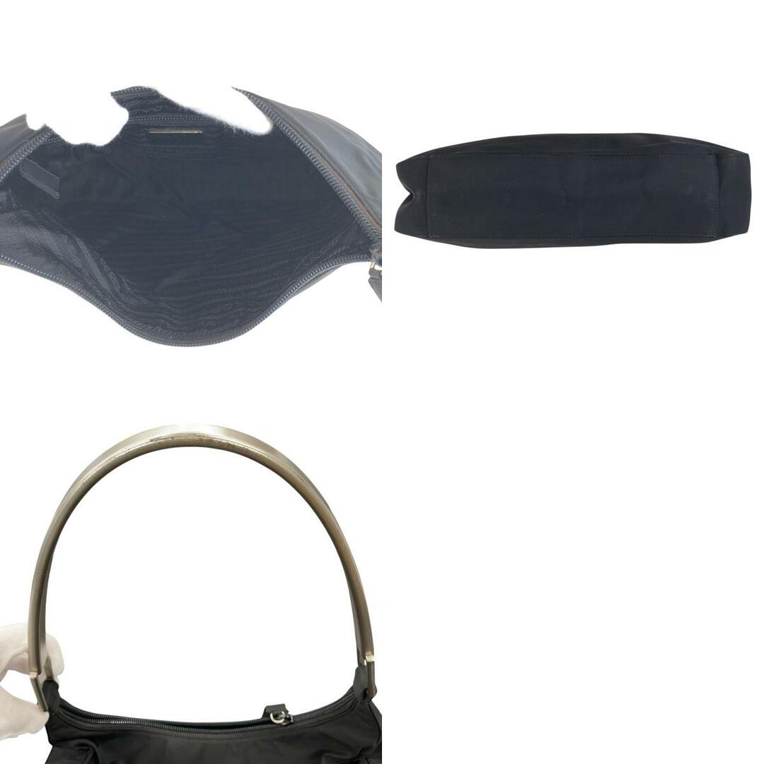 美品 PRADA プラダ テスート 三角ロゴプレート ブラック 黒 美品 PRADA プラダ テスート 三角ロゴプレート ブラック 黒