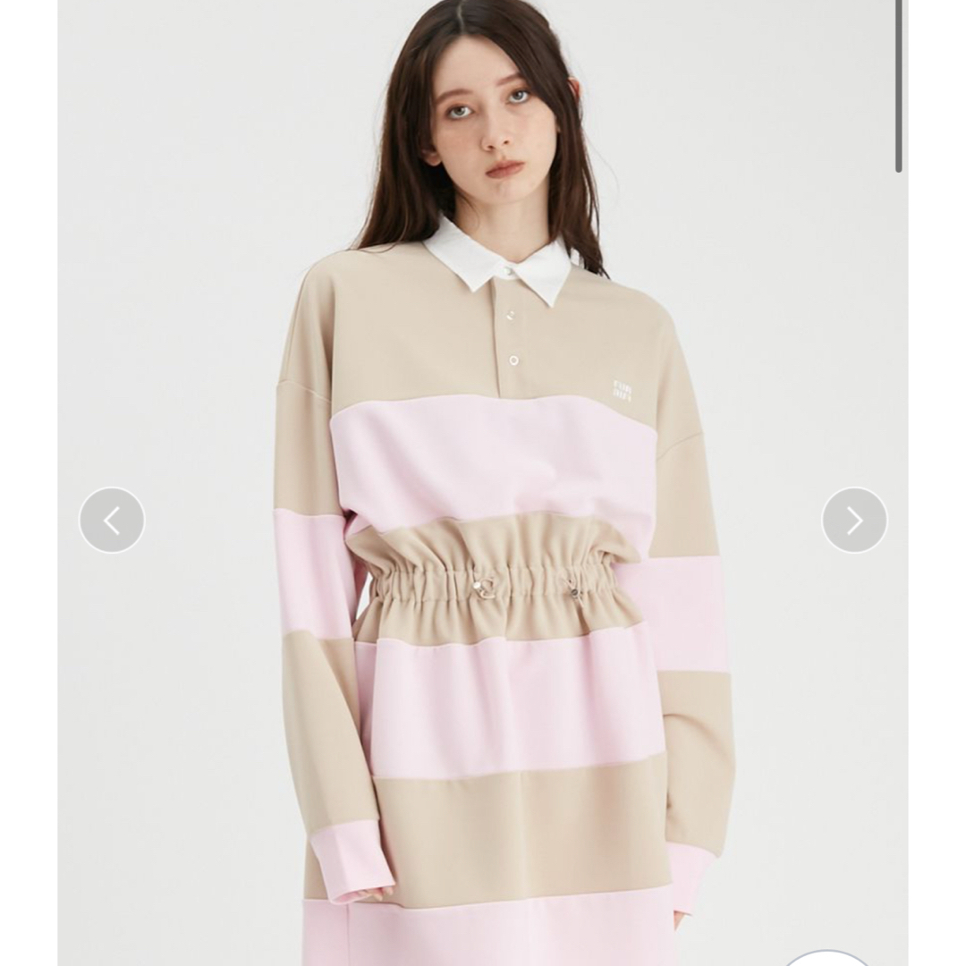 完売品】 MUVEIL チェックチュールコンビワンピース 完売品】 MUVEIL チェックチュールコンビワンピース
