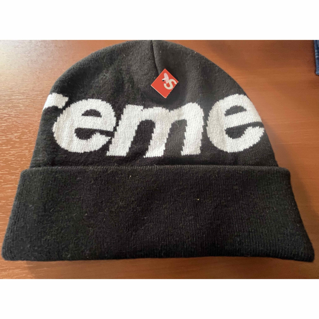 Supreme Big Logo Beanie black ニット帽/ビーニー Supreme Big Logo Beanie black ニット帽/ビーニー