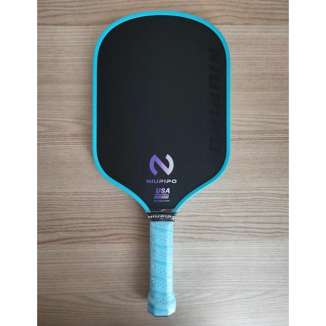 ピックルボール パドル NIUPIPO T700 生カーボンファイバ 青い ピックルボール パドル NIUPIPO T700 生カーボンファイバ 青い