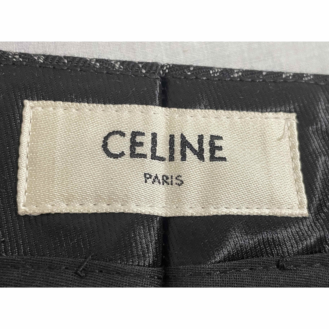 CELINE - 19SS Celine ストライプ スラックス 44 スリムパンツの CELINE - 19SS Celine ストライプ スラックス 44 スリムパンツの
