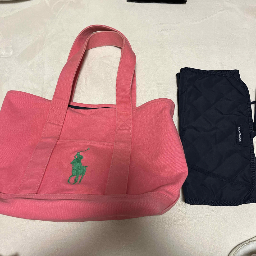 Ralph Lauren - ラルフローレン　Ralph Lauren マザーズバッグ　おむつ替え用シート付き